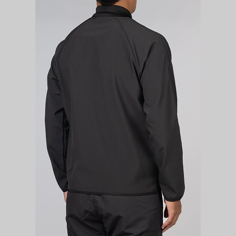 Superstar Bonded Track Top - Black - LOADED