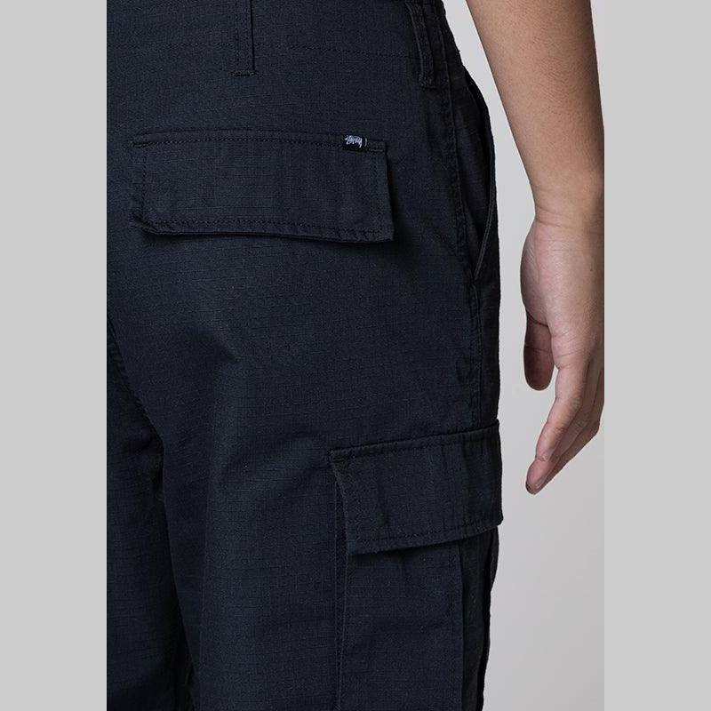 Surplus Cargo Pant - Black Ripstop - LOADED