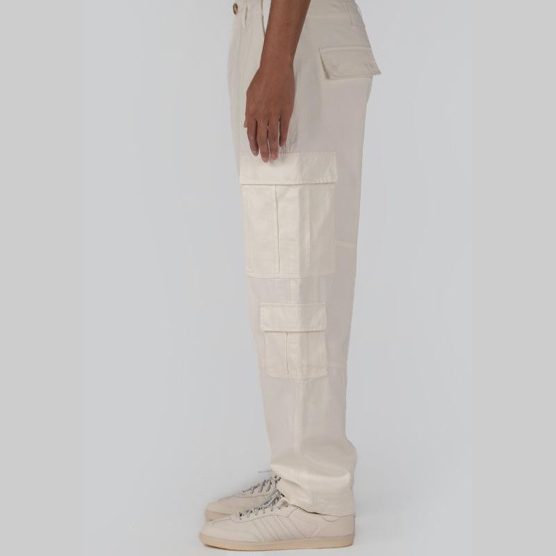 Surplus Cargo Pant - Washed White - LOADED