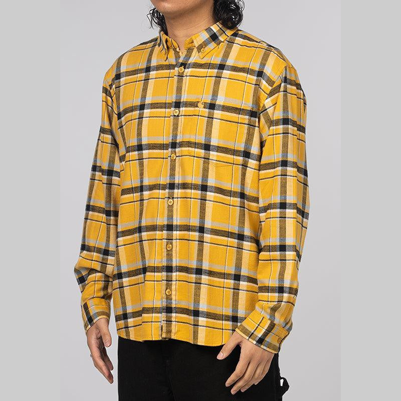 Swenson Long Sleeve Shirt - Swenson Check/Sunray - LOADED