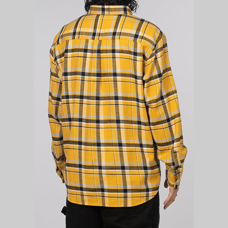 Swenson Long Sleeve Shirt - Swenson Check/Sunray - LOADED