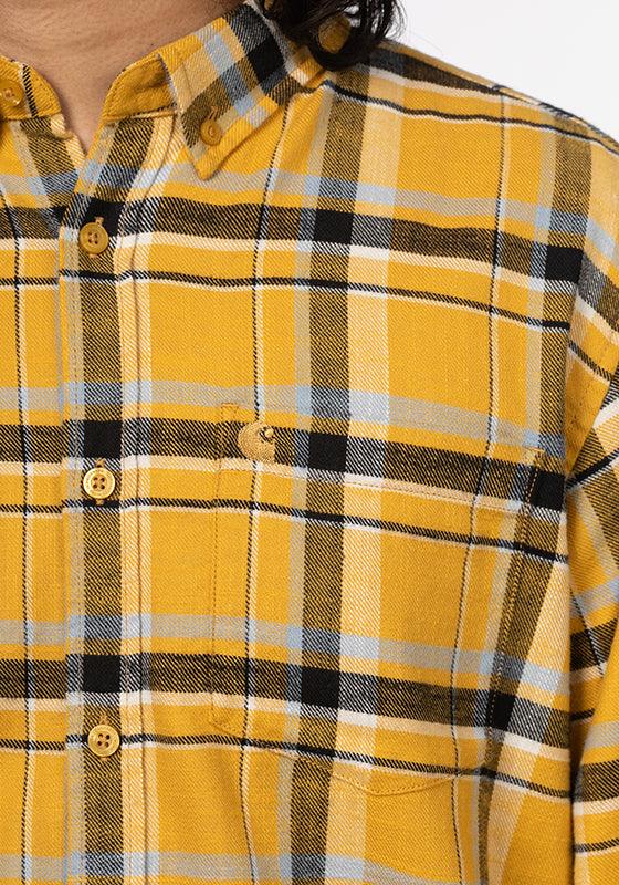 Swenson Long Sleeve Shirt - Swenson Check/Sunray - LOADED