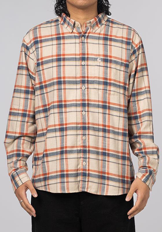 Swenson Long Sleeve Shirt - Swenson Check/Tonic - LOADED