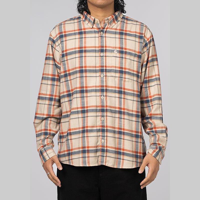 Swenson Long Sleeve Shirt - Swenson Check/Tonic - LOADED