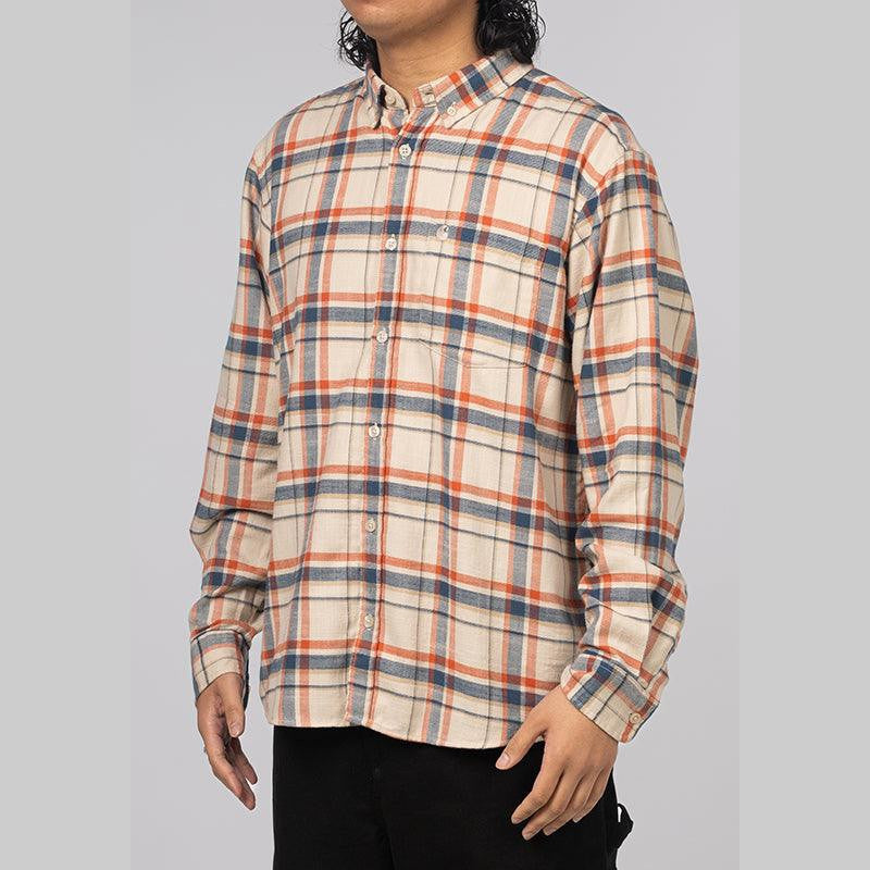 Swenson Long Sleeve Shirt - Swenson Check/Tonic - LOADED