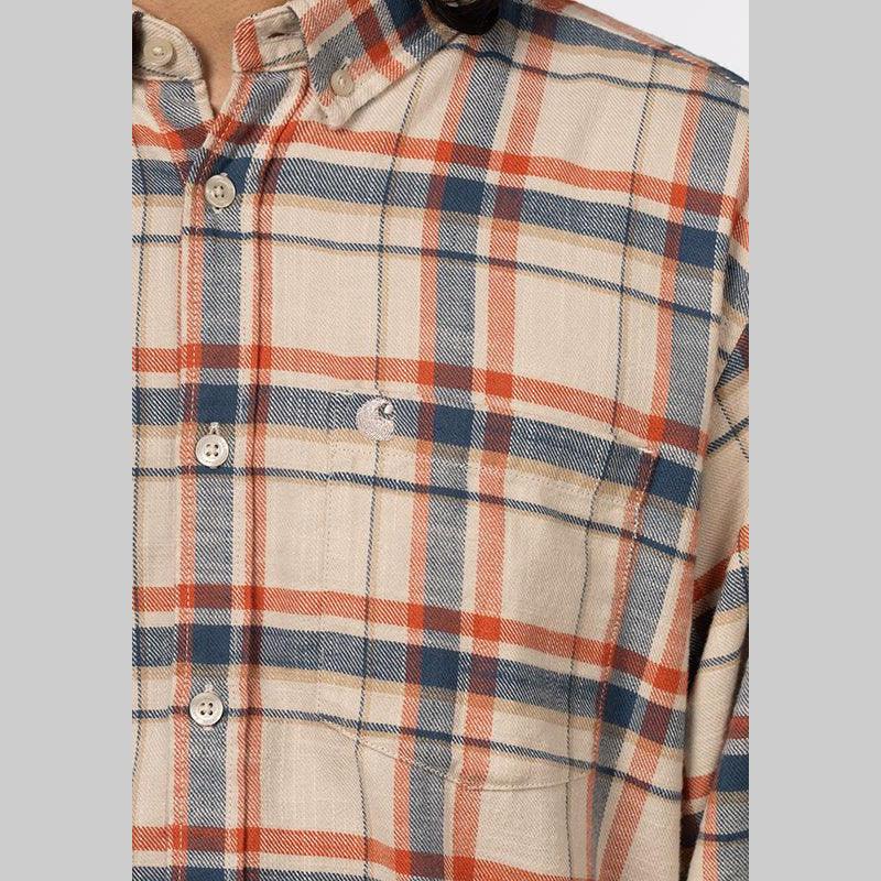 Swenson Long Sleeve Shirt - Swenson Check/Tonic - LOADED