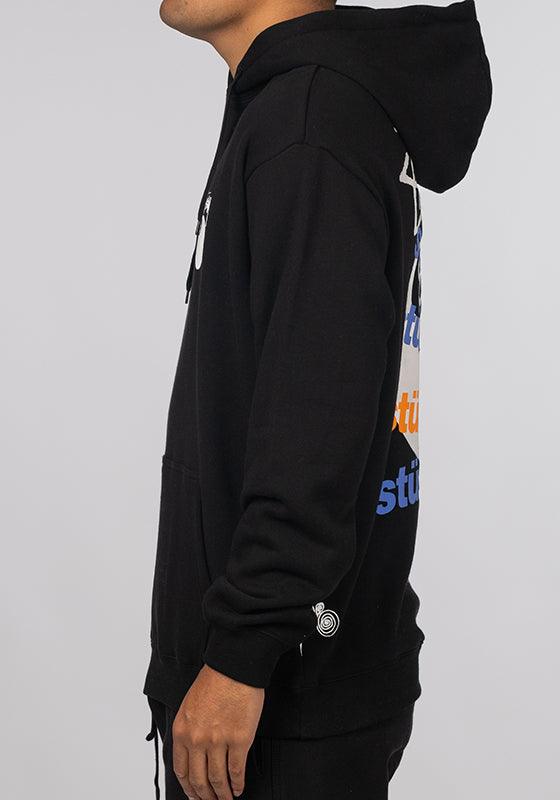 Test Strike Fleece Hoodie - Pigment Black – LOADED