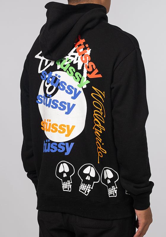 Test Strike Fleece Hoodie - Pigment Black - LOADED