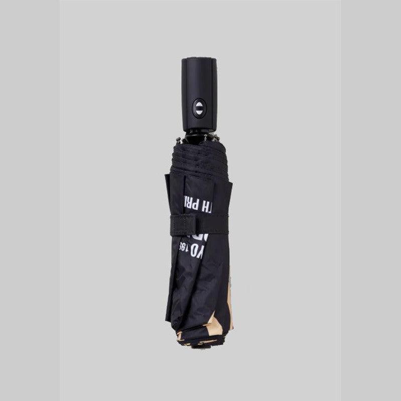 Tigerprint Folding Umbrella - Black - LOADED