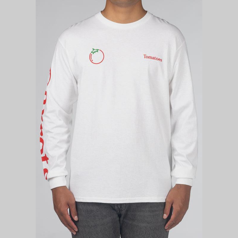 Tomatoes Long Sleeve - White - LOADED