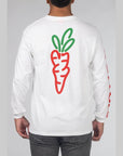 Tomatoes Long Sleeve - White - LOADED