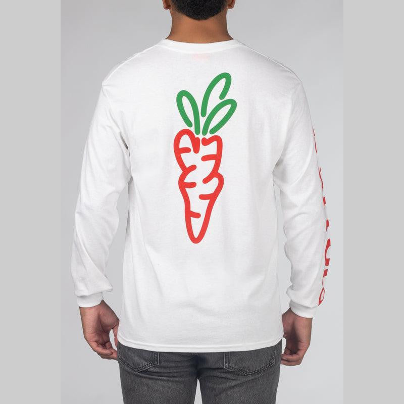 Tomatoes Long Sleeve - White - LOADED