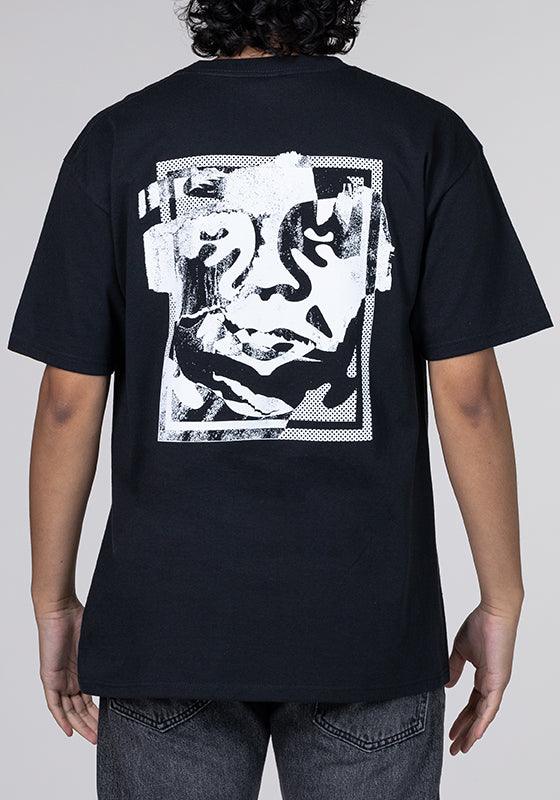Torn Icon Face T-Shirt - Black - LOADED