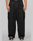 Twill Cargo Pant - Black - LOADED