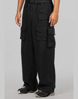 Twill Cargo Pant - Black - LOADED