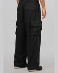 Twill Cargo Pant - Black - LOADED