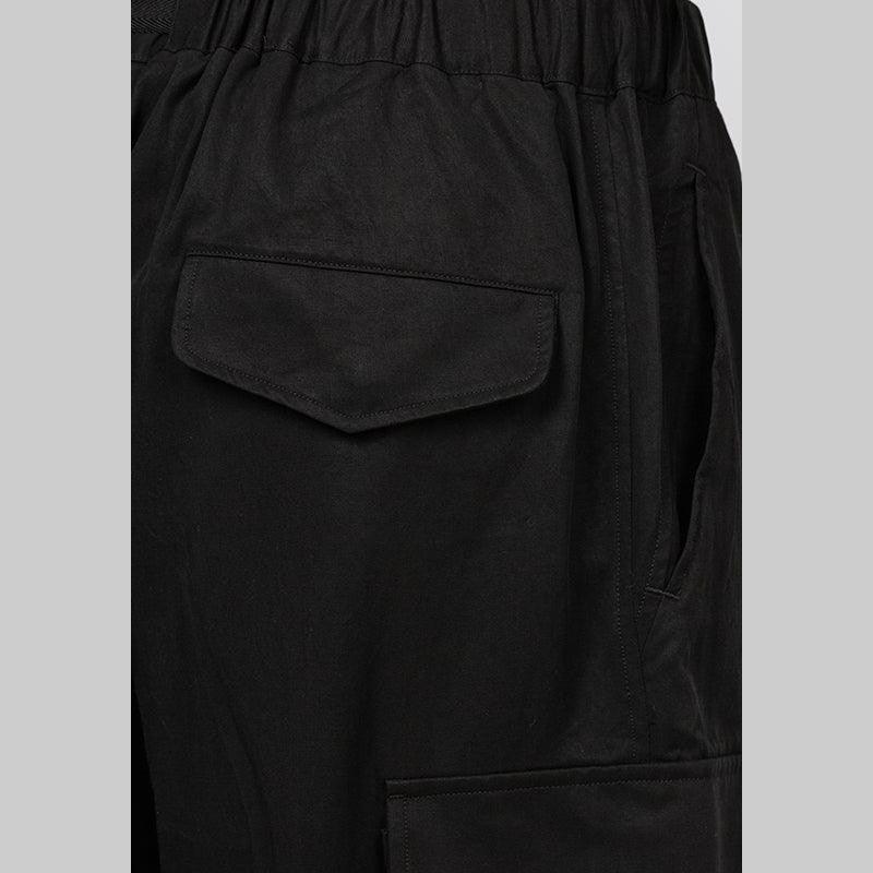 Twill Cargo Pant - Black - LOADED