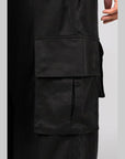 Twill Cargo Pant - Black - LOADED