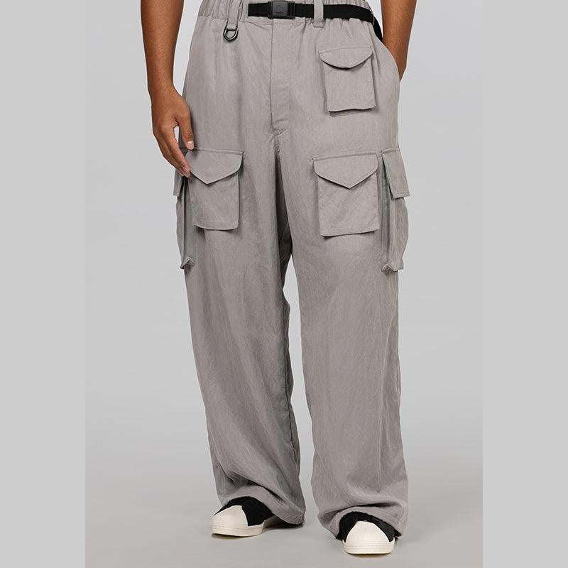 Twill Cargo Pant - Solid Grey - LOADED