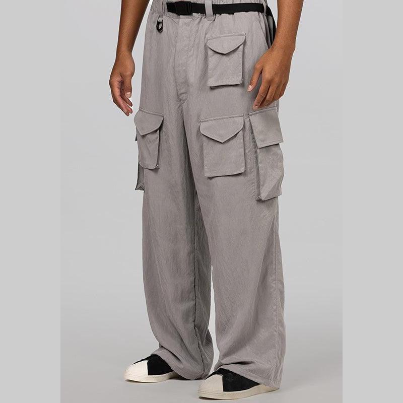 Twill Cargo Pant - Solid Grey - LOADED