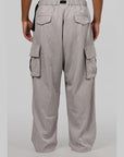 Twill Cargo Pant - Solid Grey - LOADED