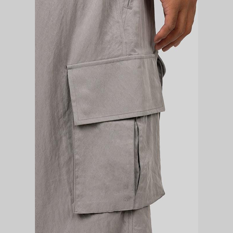 Twill Cargo Pant - Solid Grey - LOADED