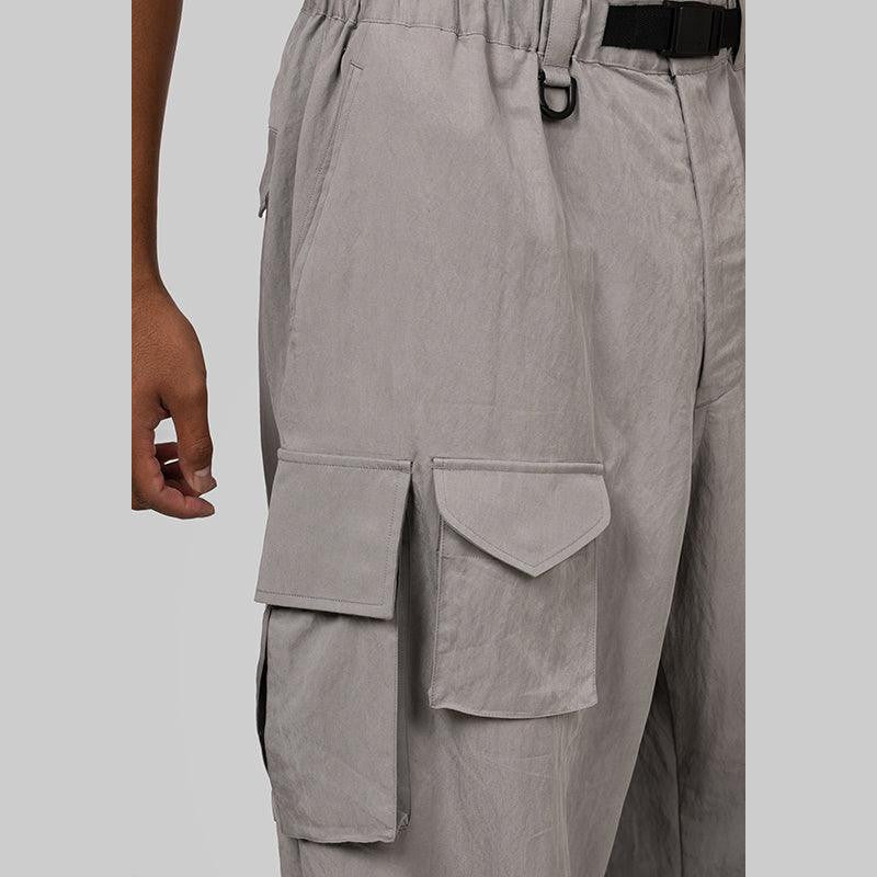 Twill Cargo Pant - Solid Grey - LOADED