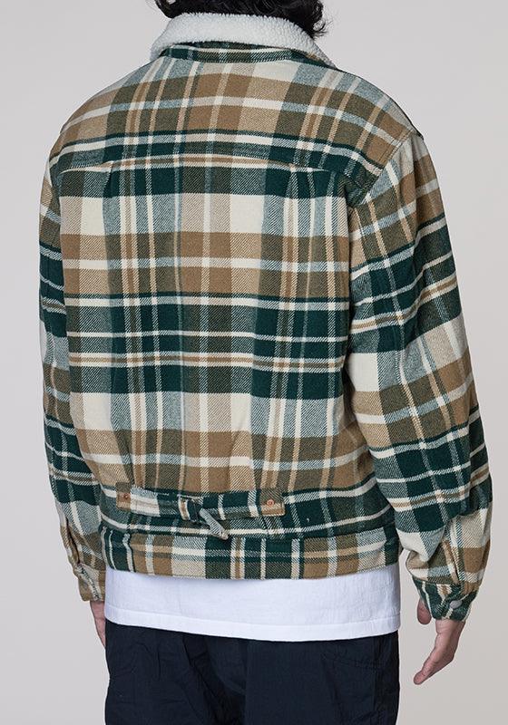 Type 1 Sherpa Trucker Jacket - Plaid Trucker - LOADED