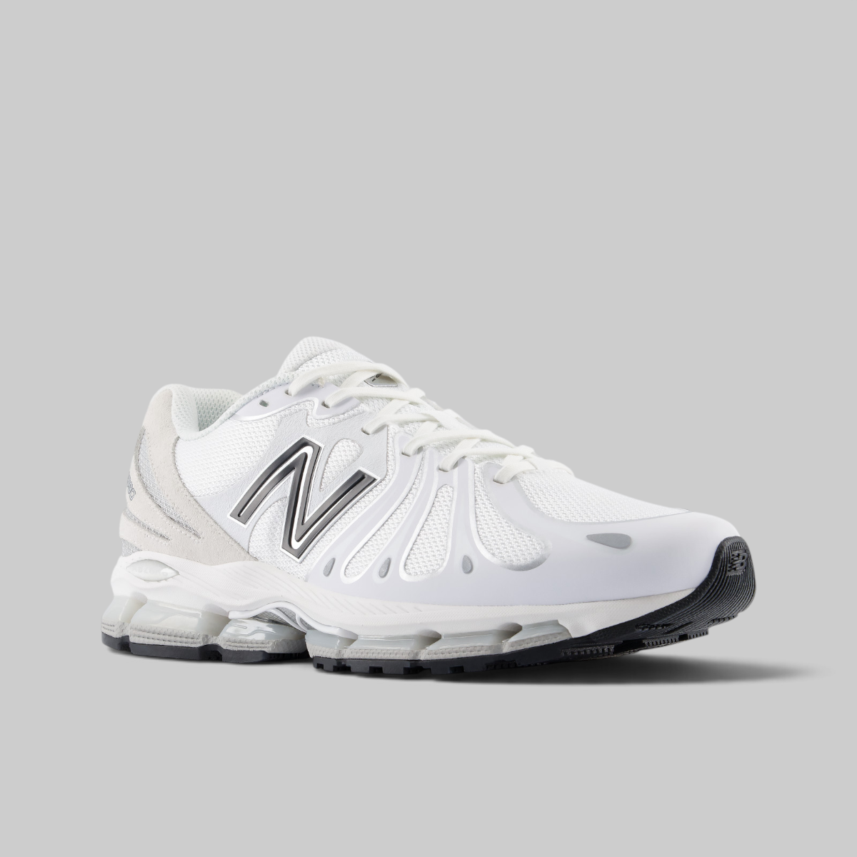 1890 - White/Silver Metallic