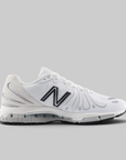 1890 - White/Silver Metallic
