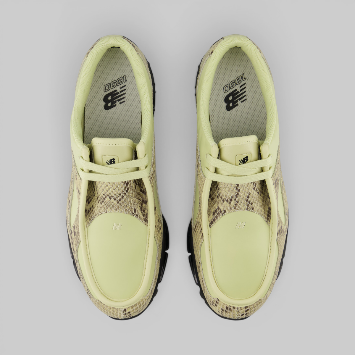 1890A Moccasin "Morel Snakeskin"