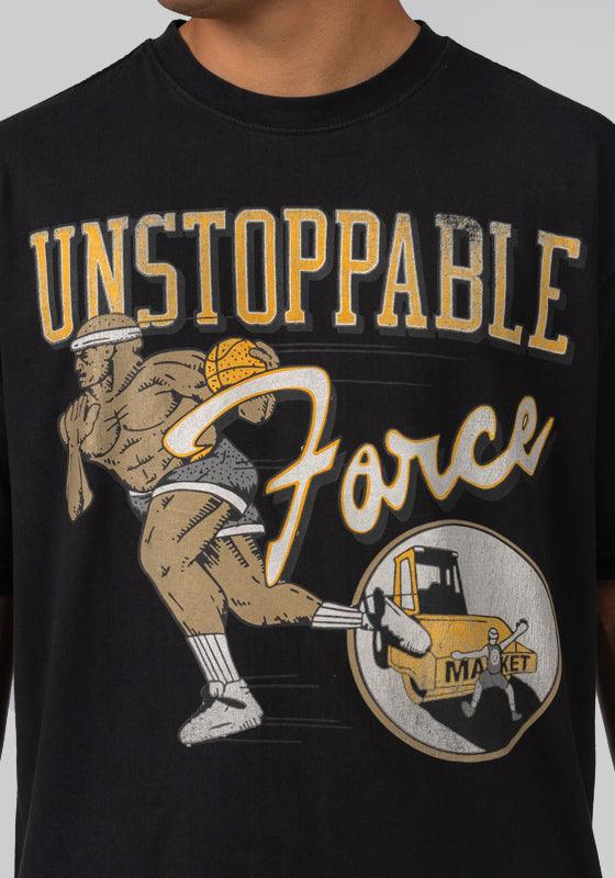 Unstoppable Force T-Shirt - Washed Black - LOADED
