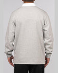 VRCT Polo Long Sleeve - Medium Grey Heather - LOADED