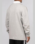 VRCT Polo Long Sleeve - Medium Grey Heather - LOADED