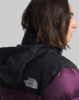 W 1996 Retro Nuptse Jacket - Black Currant Purple - LOADED