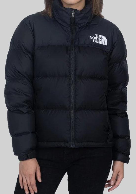 W 1996 Retro Nuptse Jacket (hood) - Black - LOADED