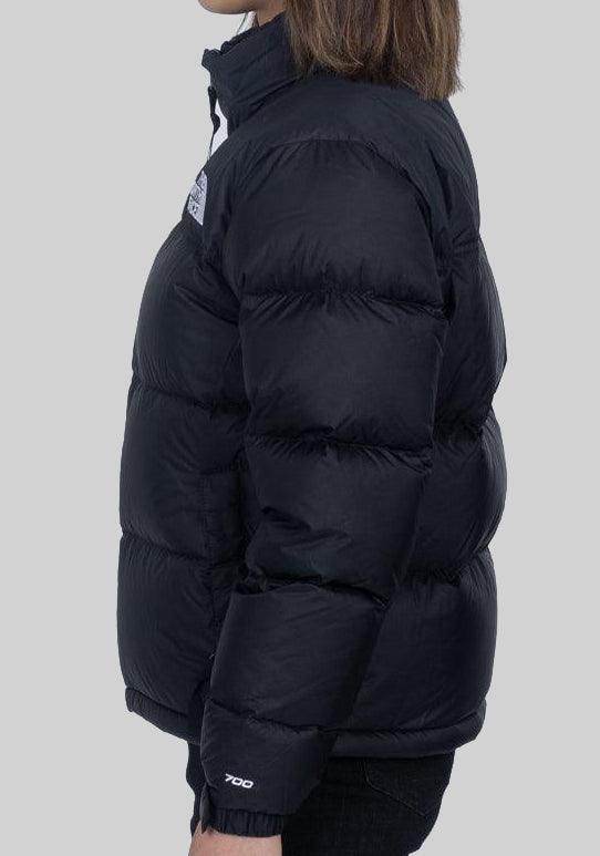 W 1996 Retro Nuptse Jacket (hood) - Black - LOADED