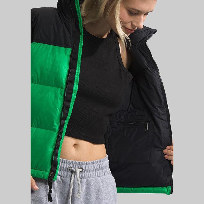 W 1996 Retro Nuptse Jacket - Optic Emerald - LOADED