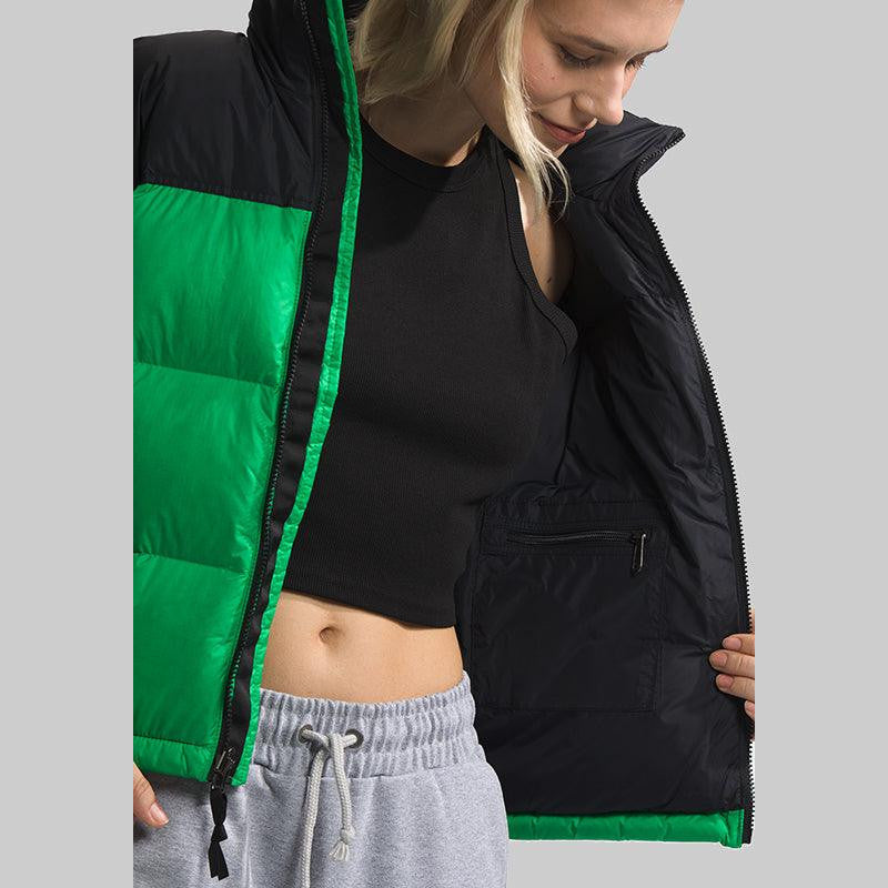 W 1996 Retro Nuptse Jacket - Optic Emerald - LOADED