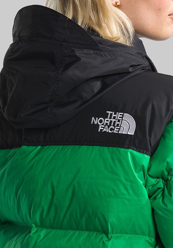 W 1996 Retro Nuptse Jacket - Optic Emerald - LOADED