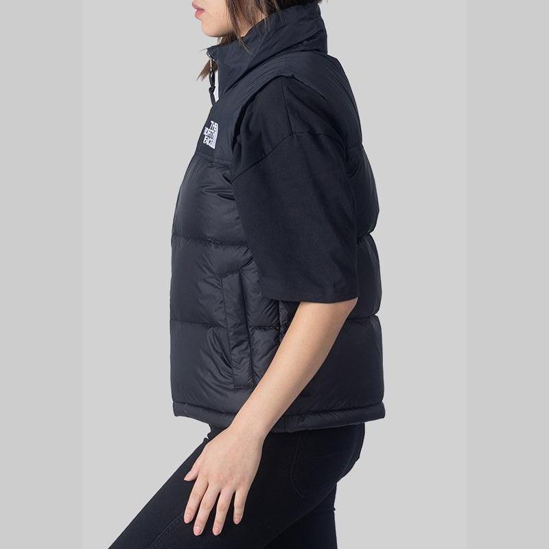 W 1996 Retro Nuptse Vest - Black - LOADED