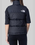 W 1996 Retro Nuptse Vest - Black - LOADED