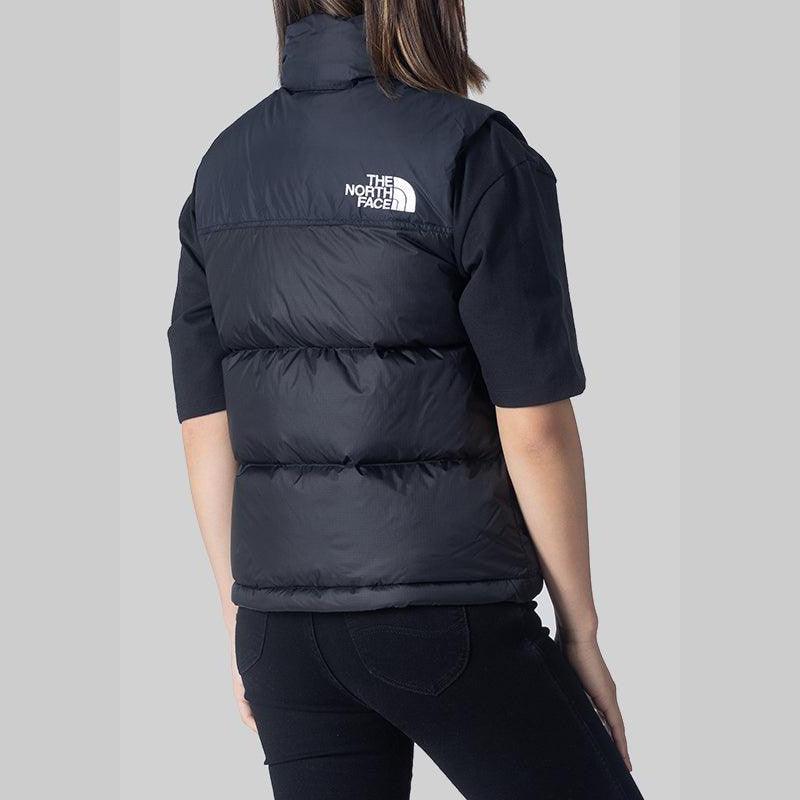 W 1996 Retro Nuptse Vest - Black - LOADED