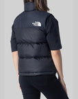 W 1996 Retro Nuptse Vest - Black - LOADED