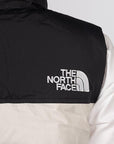 W 1996 Retro Nuptse Vest - Gardenia White/TNF Black - LOADED