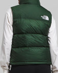 W 1996 Retro Nuptse Vest - Pine Needle - LOADED