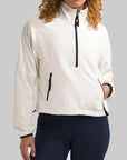 W Polar Tech 100 1/4 Zip - White Dune - LOADED