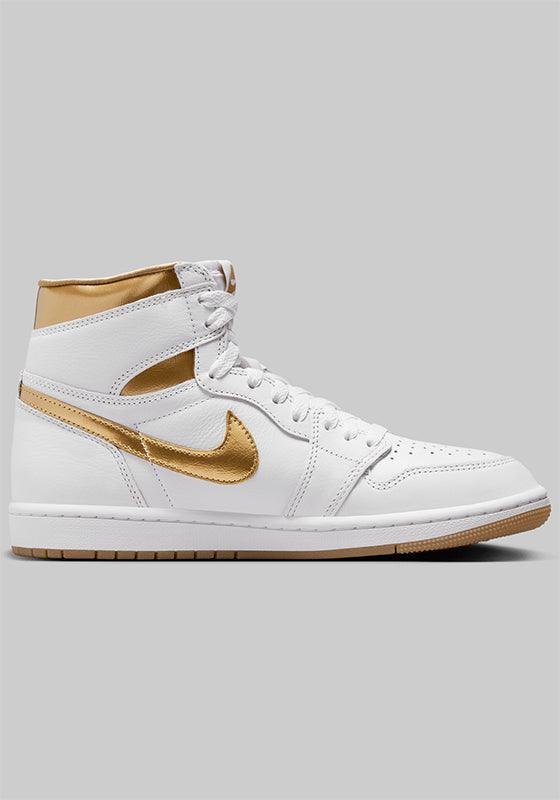 W's Air Jordan 1 Retro Hi OG "Metallic Gold" - LOADED