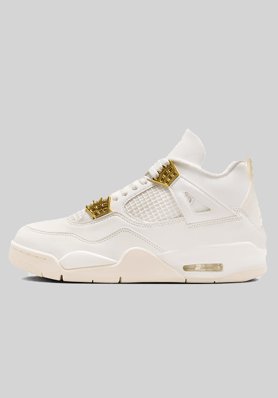 W's Air Jordan 4 Retro "Metallic Gold" - LOADED