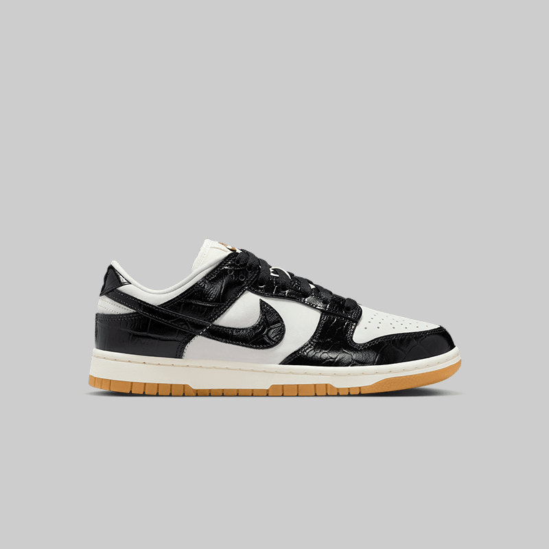 W's Dunk Low LX "Black Croc" - LOADED